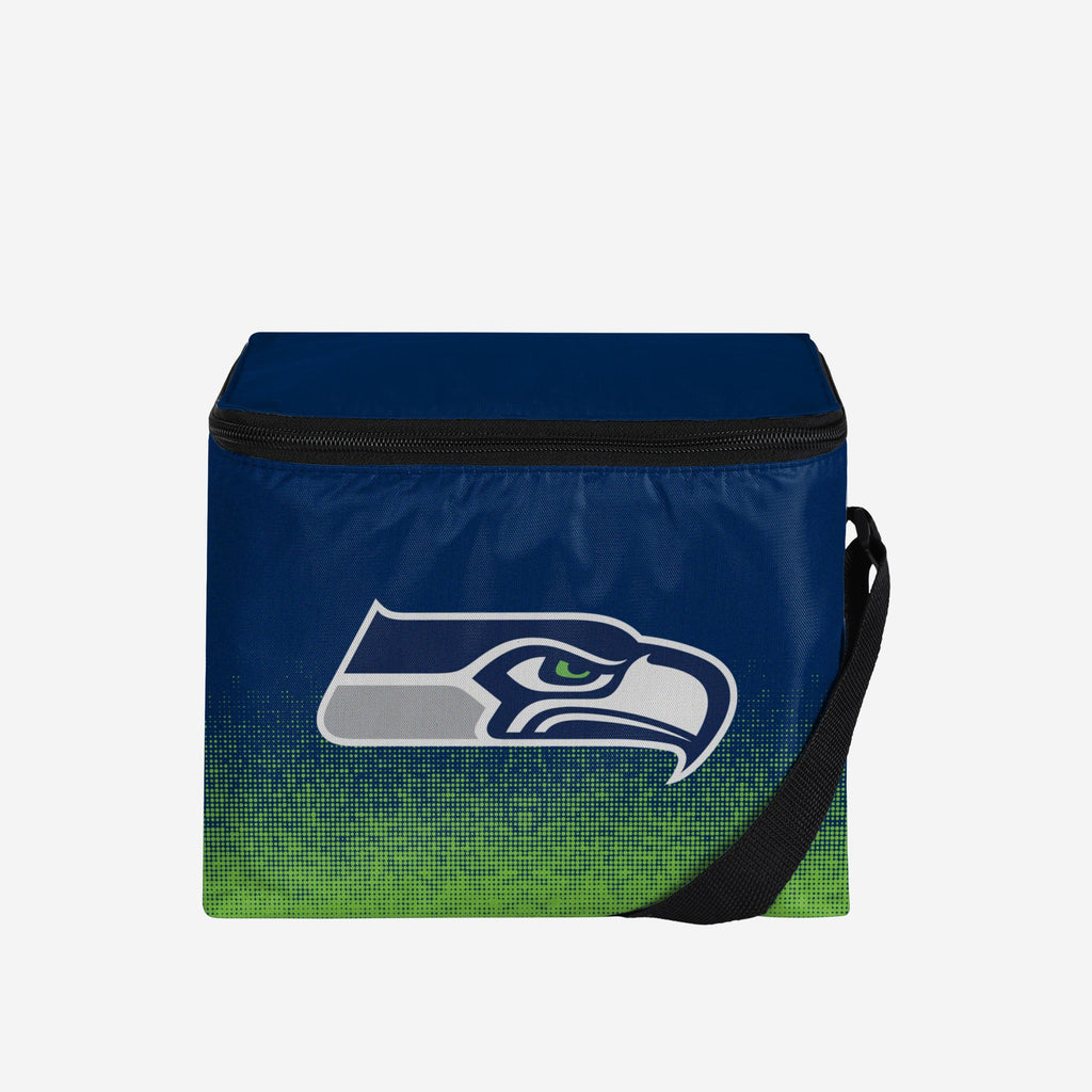 Seattle Seahawks Big Logo Gradient 6 Pack Cooler FOCO - FOCO.com