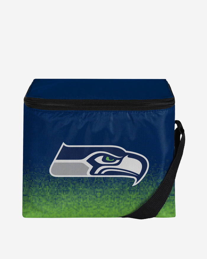 Seattle Seahawks Big Logo Gradient 6 Pack Cooler FOCO - FOCO.com
