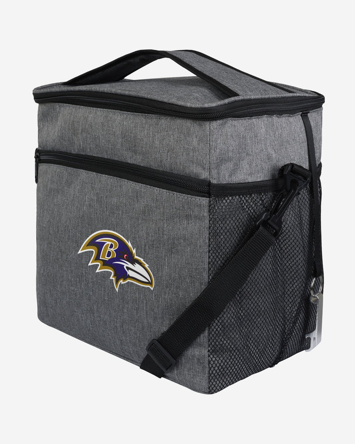Baltimore Ravens Heather Grey Tailgate 24 Pack Cooler FOCO - FOCO.com
