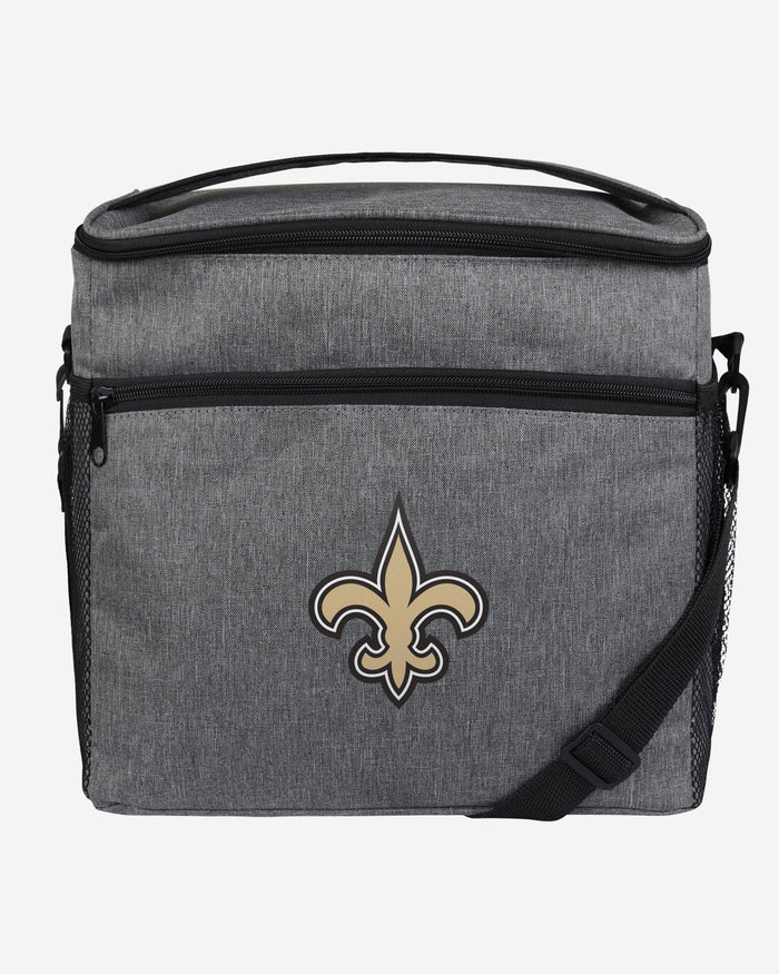 New Orleans Saints Heather Grey Tailgate 24 Pack Cooler FOCO - FOCO.com