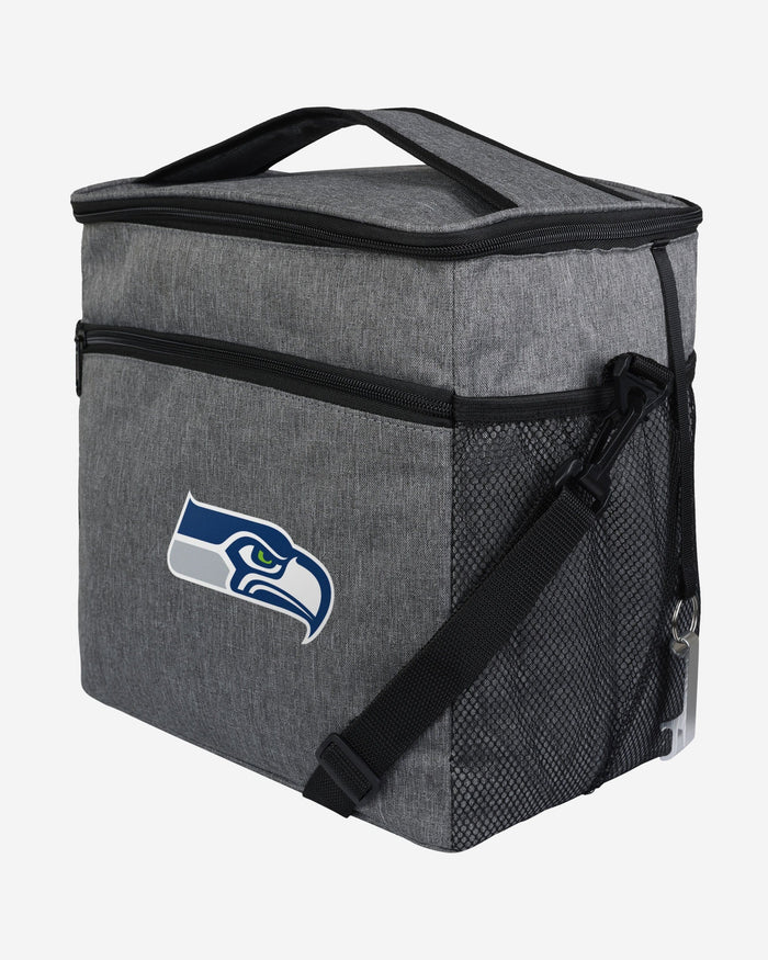 Seattle Seahawks Heather Grey Tailgate 24 Pack Cooler FOCO - FOCO.com