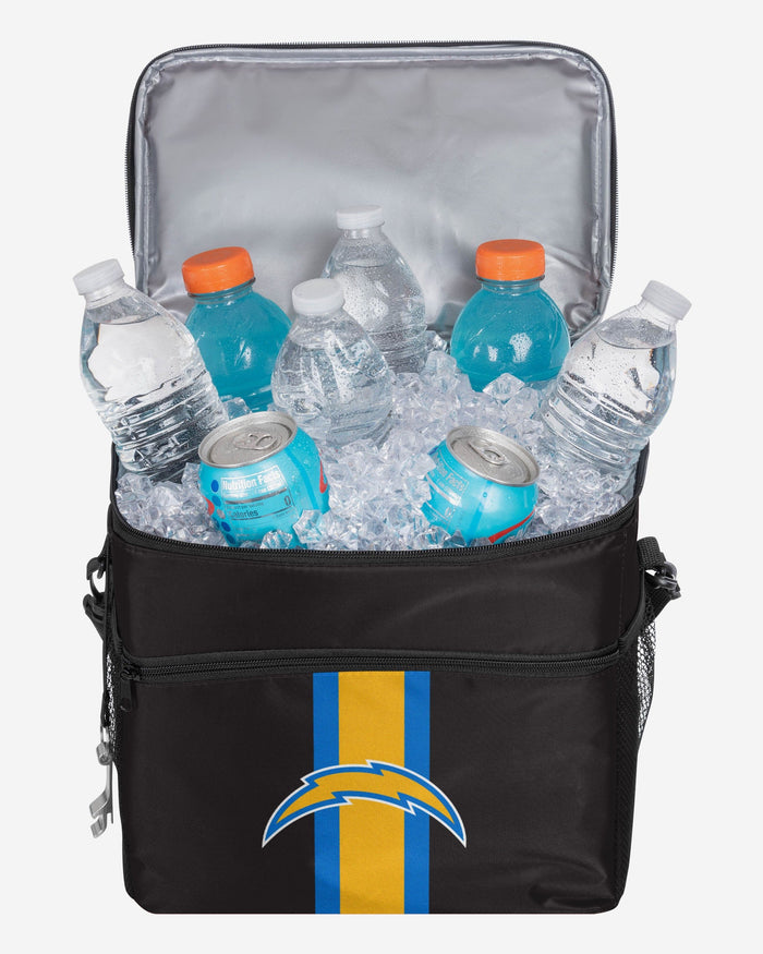 Los Angeles Chargers Team Stripe Tailgate 24 Pack Cooler FOCO - FOCO.com