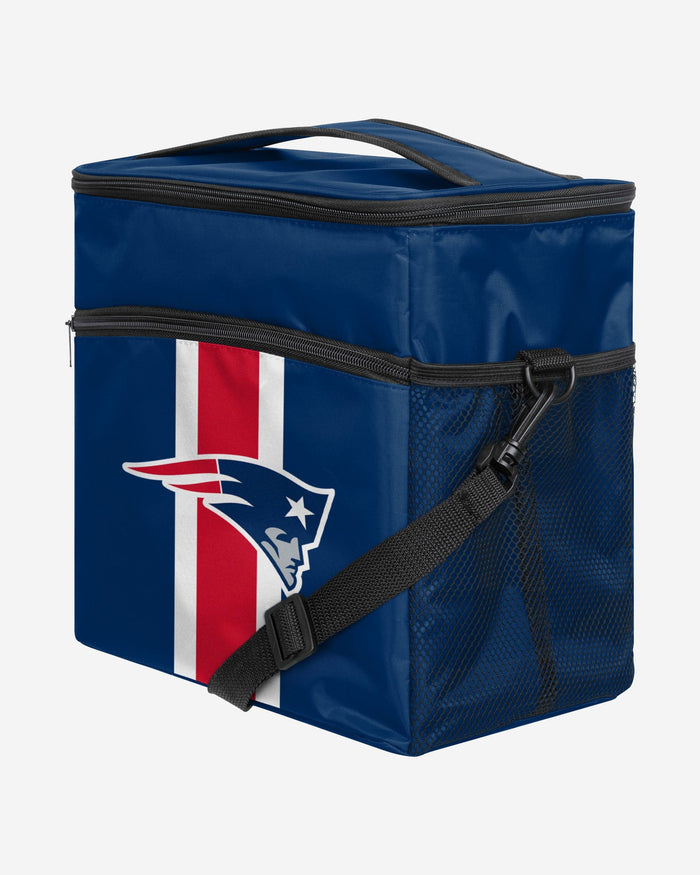 New England Patriots Team Stripe Tailgate 24 Pack Cooler FOCO - FOCO.com