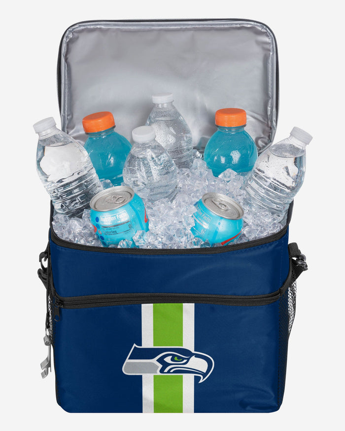 Seattle Seahawks Team Stripe Tailgate 24 Pack Cooler FOCO - FOCO.com