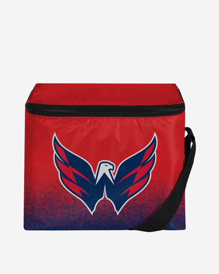 Washington Capitals Gradient Big Logo Gradient 6 Pack Cooler FOCO - FOCO.com