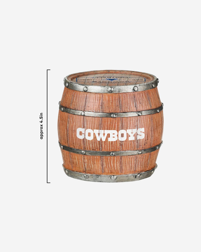 Dallas Cowboys 5 Pack Barrel Coaster Set FOCO - FOCO.com