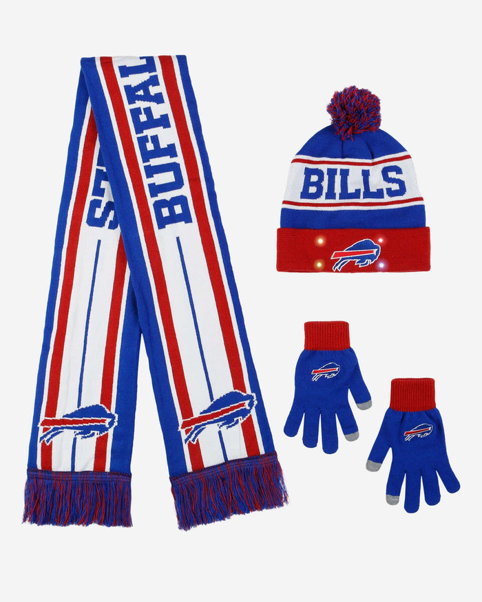 Buffalo Bills Snow Stealer Cold Weather Set FOCO - FOCO.com
