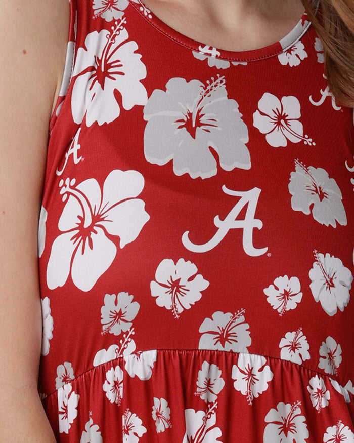 Alabama Crimson Tide Womens Fan Favorite Floral Sundress FOCO - FOCO.com