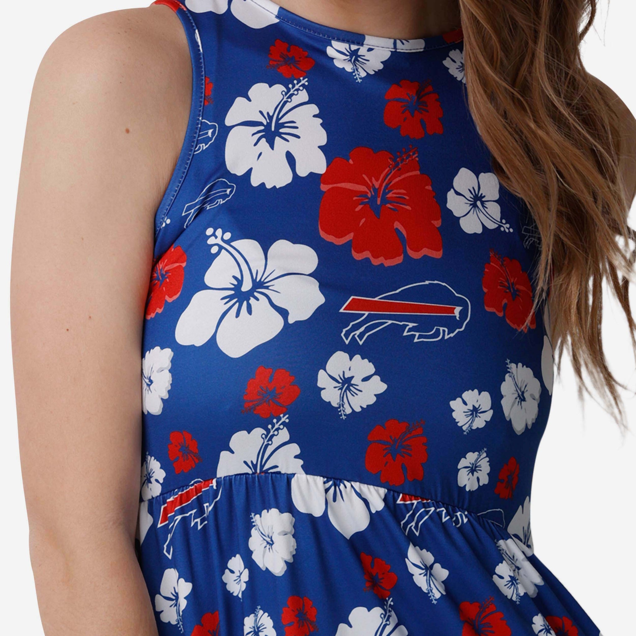 Buffalo Bills Womens Fan Favorite Floral Sundress FOCO