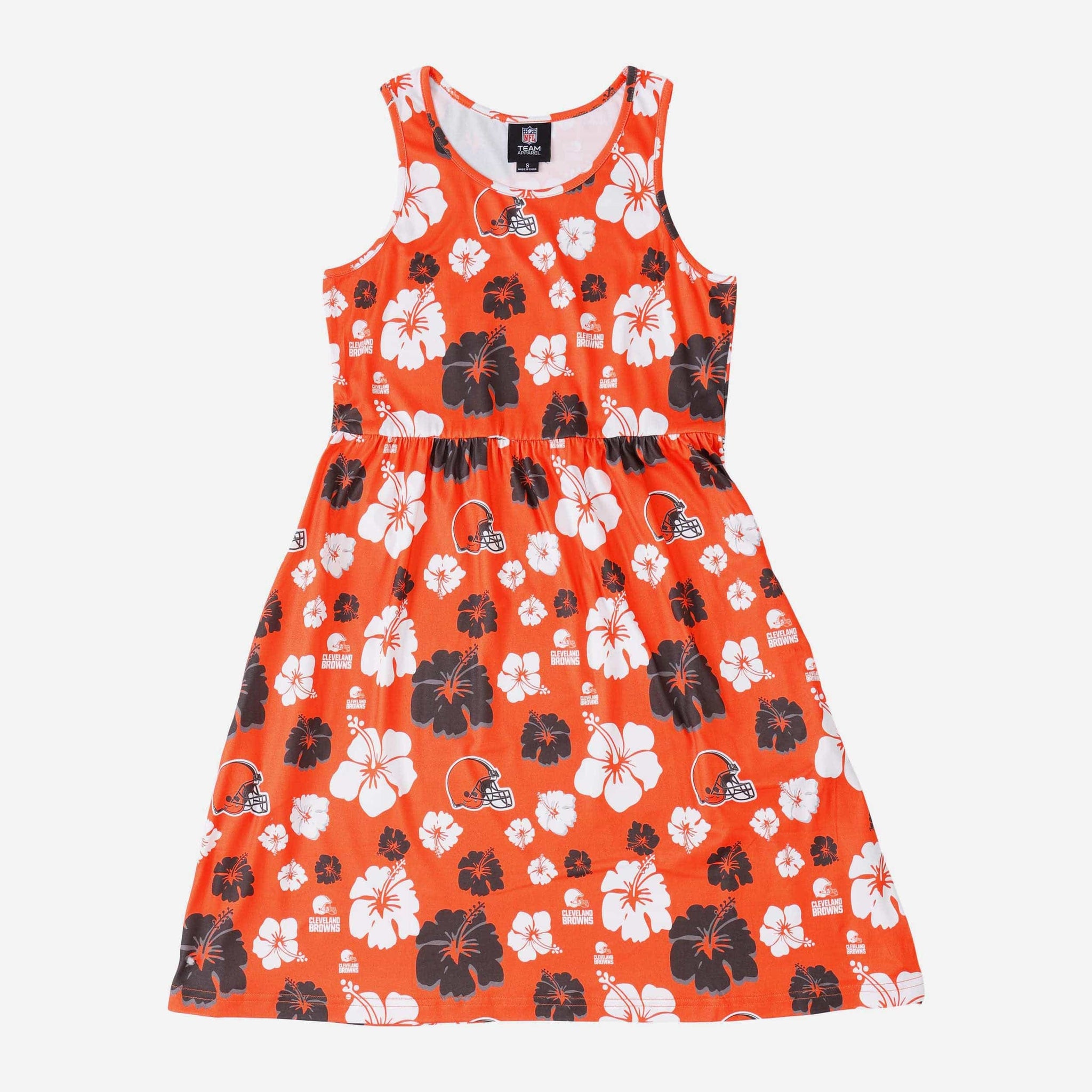 Cleveland Browns Womens Fan Favorite Floral Sundress FOCO Cleveland Browns Womens Fan Favorite Floral Sundress FOCO