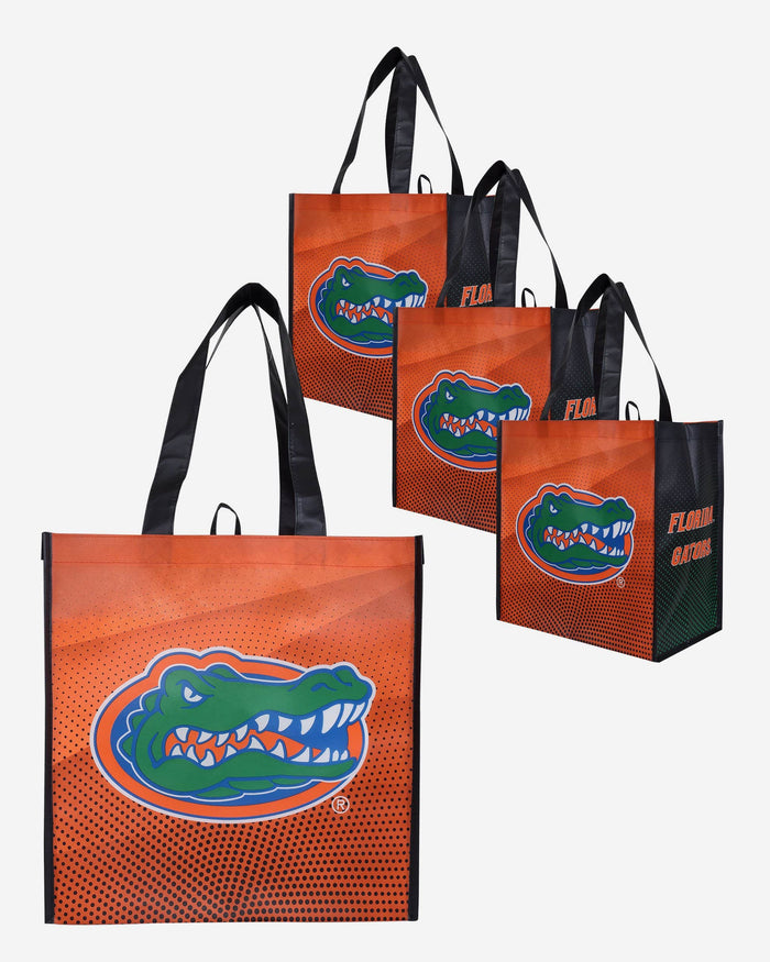 Florida Gators 4 Pack Reusable Shopping Bag FOCO - FOCO.com