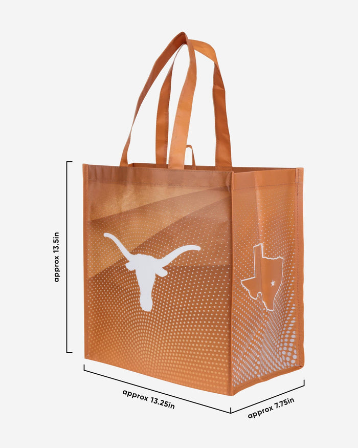 Texas Longhorns 4 Pack Reusable Shopping Bag FOCO - FOCO.com