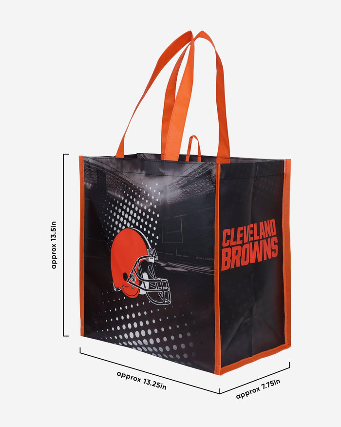 Cleveland Browns 4 Pack Reusable Shopping Bag FOCO - FOCO.com