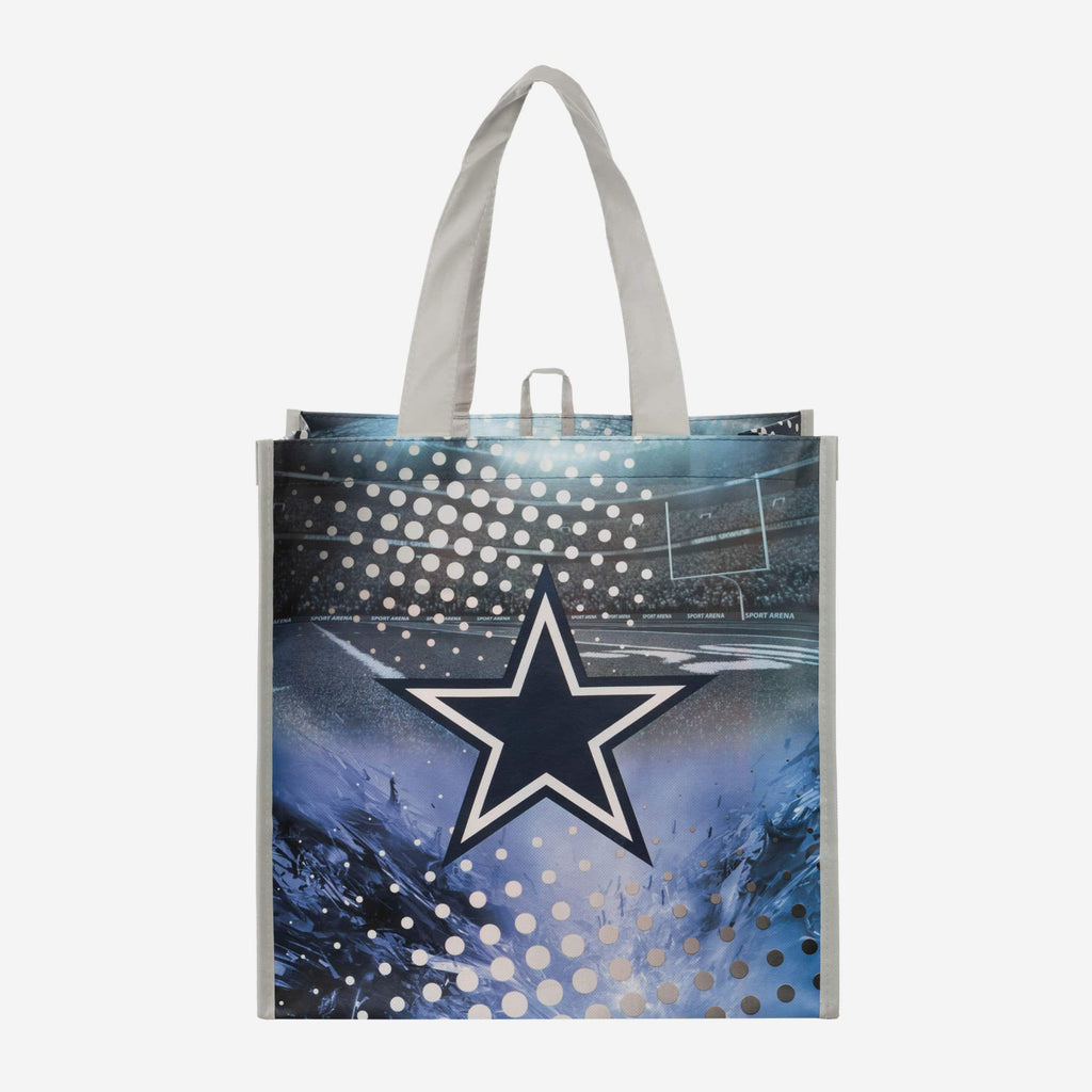 Dallas Cowboys 4 Pack Reusable Shopping Bags FOCO - FOCO.com