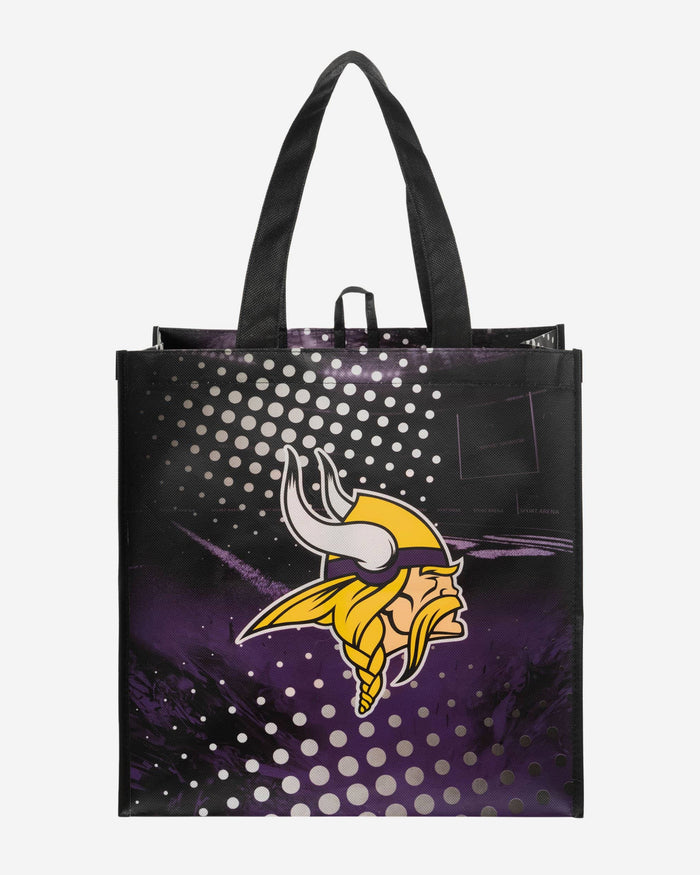 Minnesota Vikings 4 Pack Reusable Shopping Bags FOCO - FOCO.com