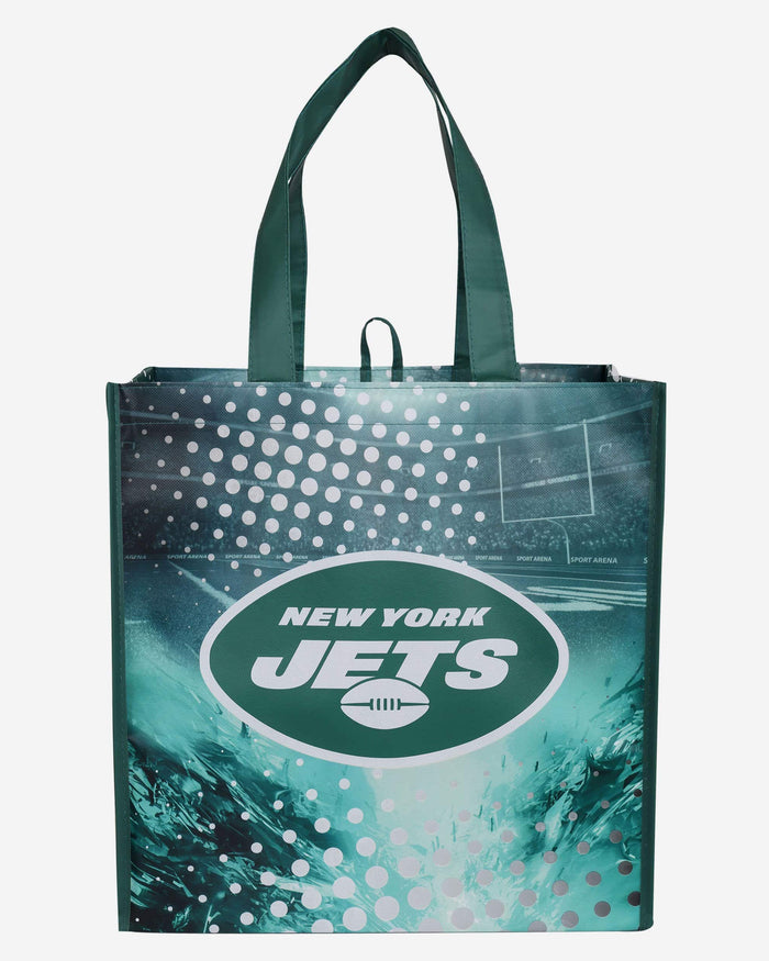New York Jets 4 Pack Reusable Shopping Bag FOCO - FOCO.com