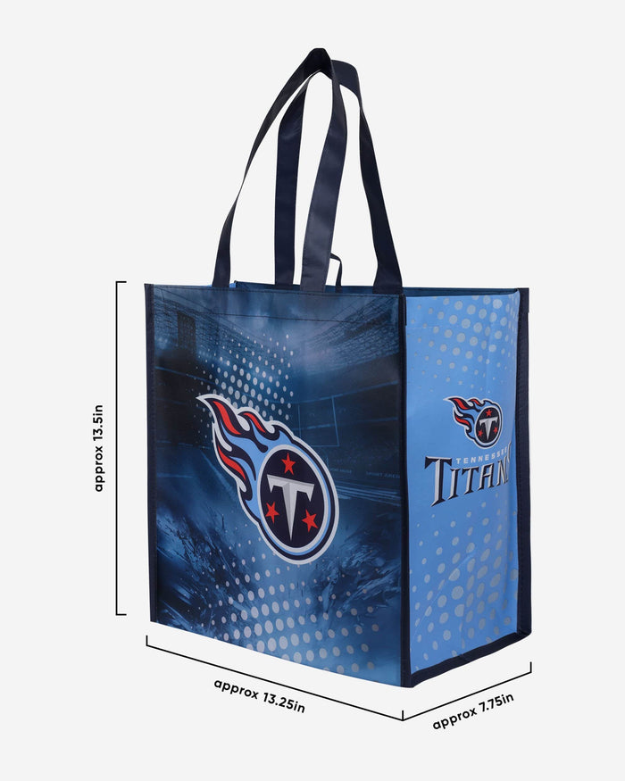 Tennessee Titans 4 Pack Reusable Shopping Bag FOCO - FOCO.com