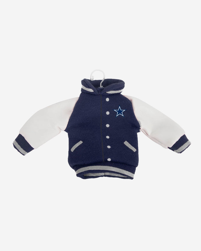 Dallas Cowboys Fabric Varsity Jacket Ornament FOCO - FOCO.com