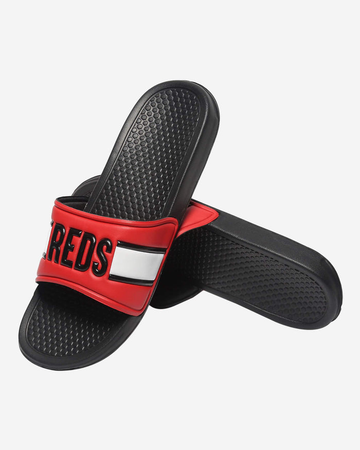 Cincinnati Reds Raised Wordmark Slide FOCO - FOCO.com