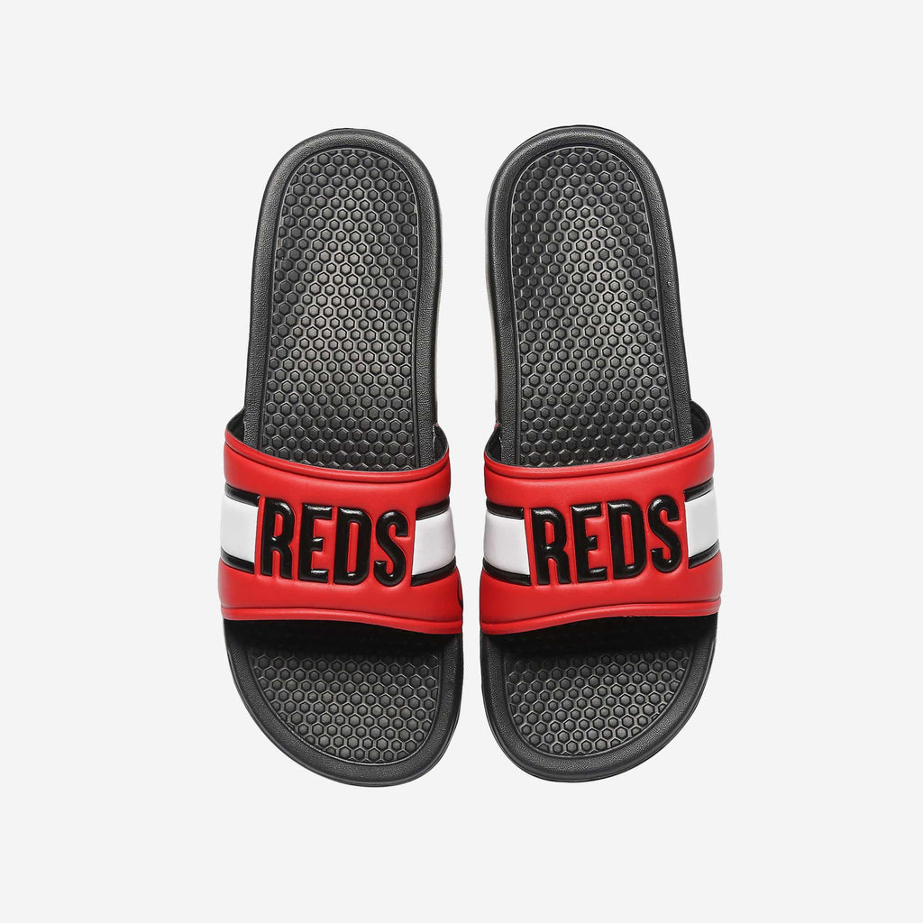 Cincinnati Reds Raised Wordmark Slide FOCO S - FOCO.com