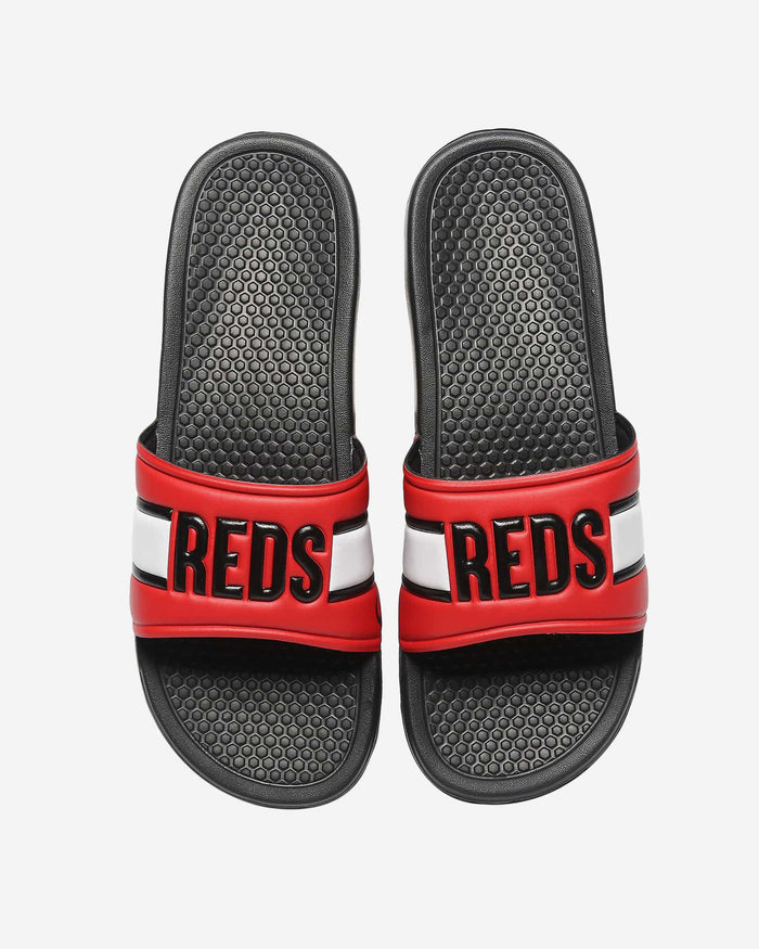 Cincinnati Reds Raised Wordmark Slide FOCO S - FOCO.com