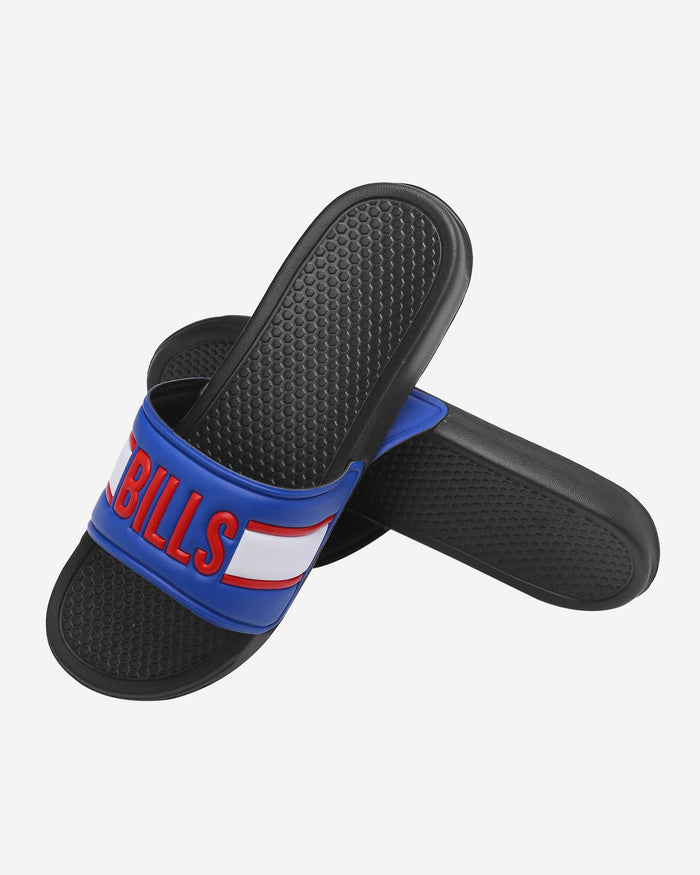 Buffalo Bills Raised Wordmark Slide FOCO - FOCO.com