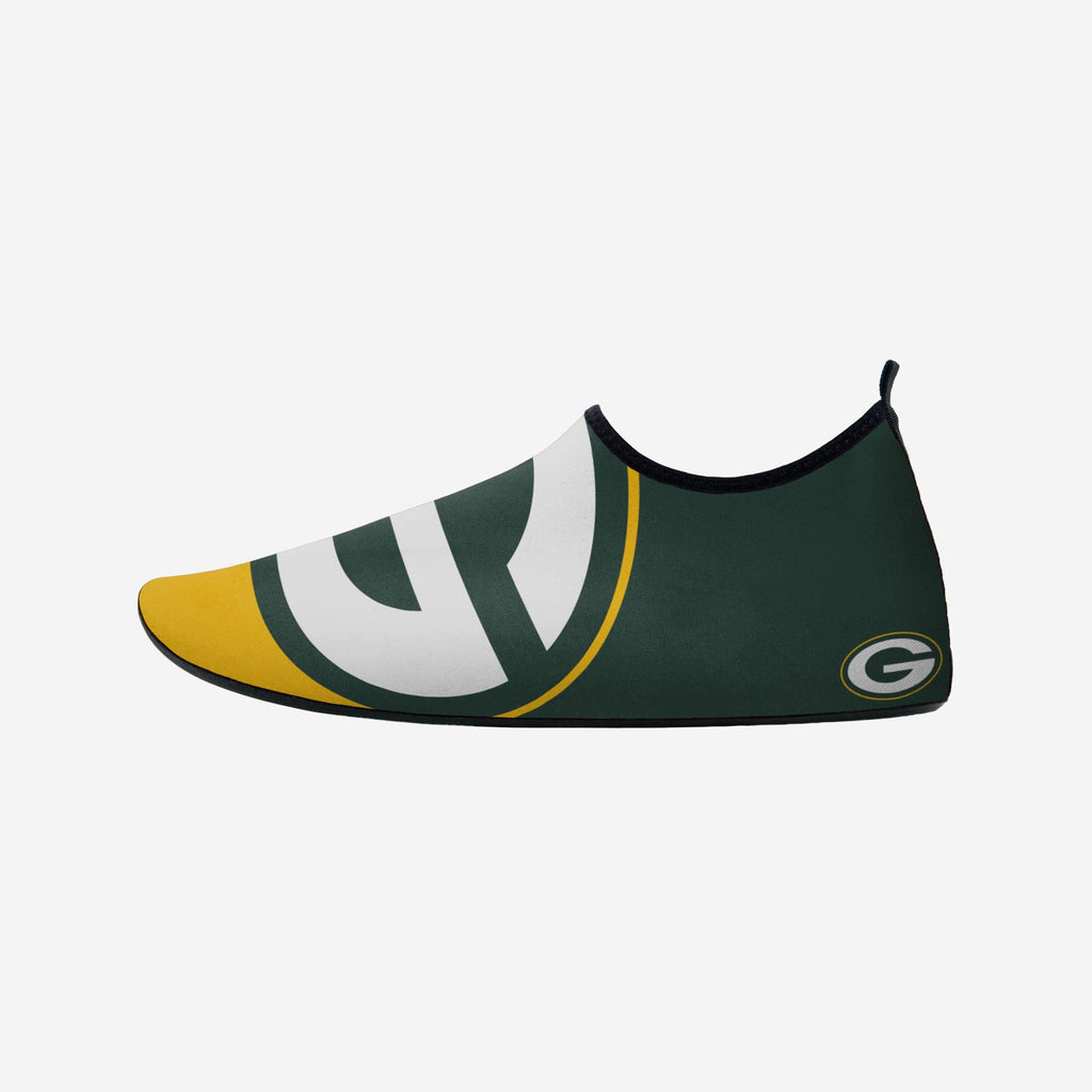 Green Bay Packers Mens Colorblock Water Shoe FOCO - FOCO.com