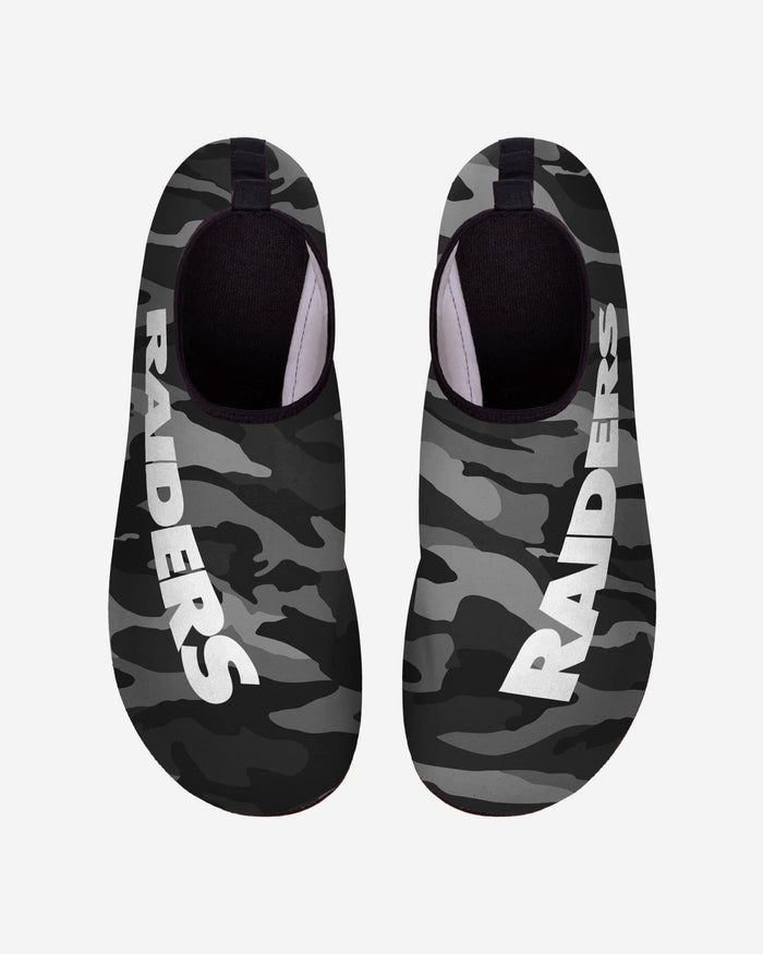 Las Vegas Raiders Mens Camo Water Shoe FOCO - FOCO.com