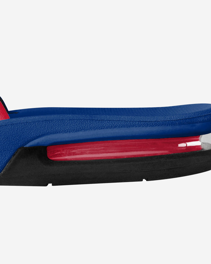 Buffalo Bills Team Color Contour Flip Flop FOCO - FOCO.com
