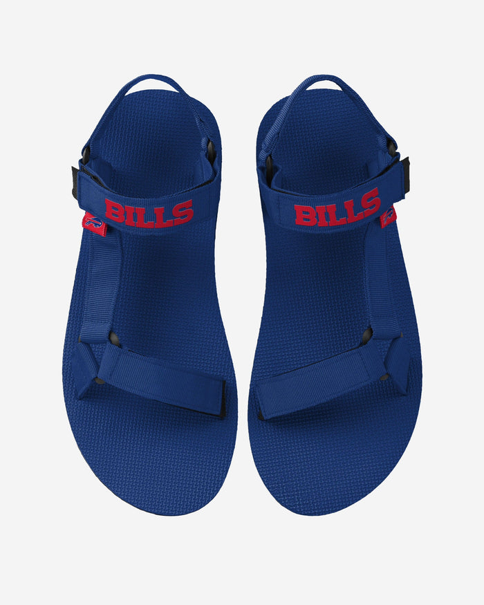 Buffalo Bills Mens Solid Strap Sandal FOCO S - FOCO.com