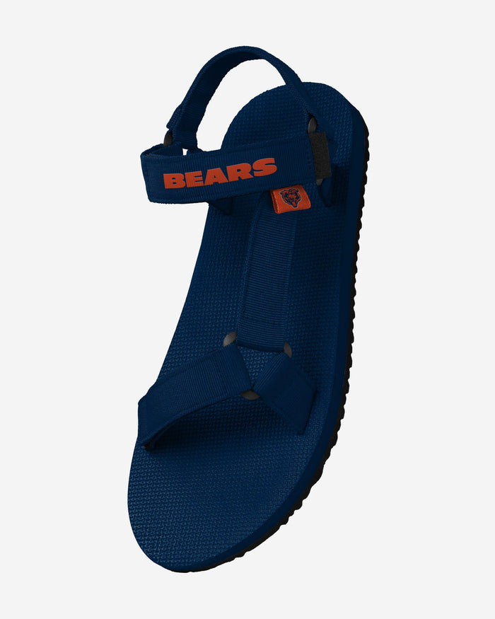 Chicago Bears Mens Solid Strap Sandal FOCO - FOCO.com