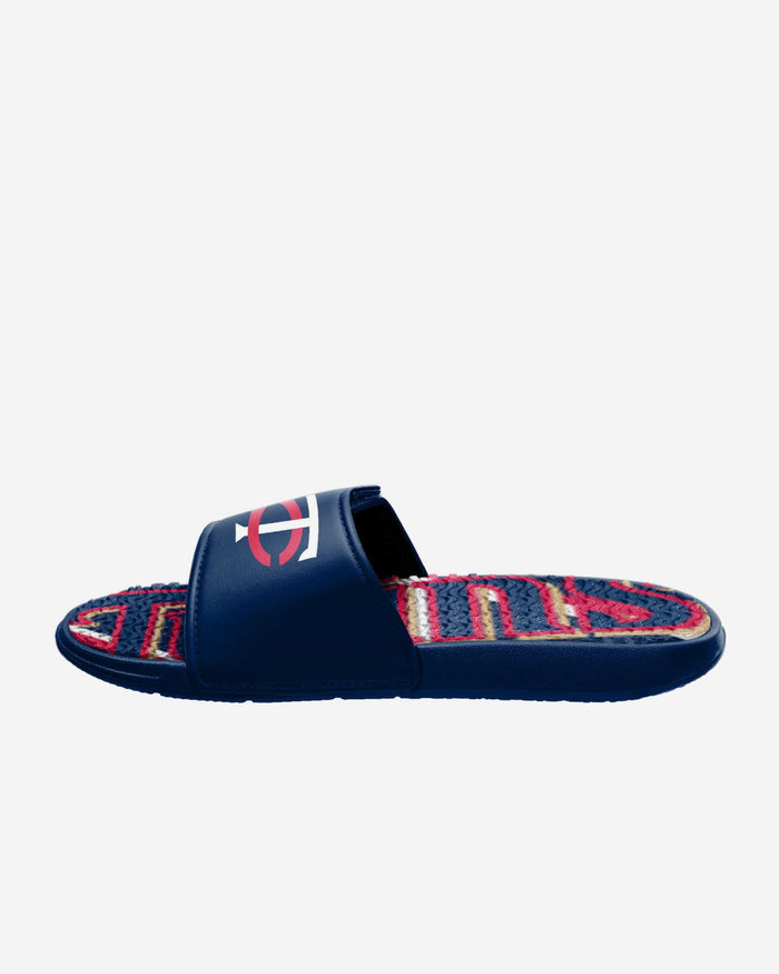 Minnesota Twins Bold Wordmark Gel Slide FOCO - FOCO.com