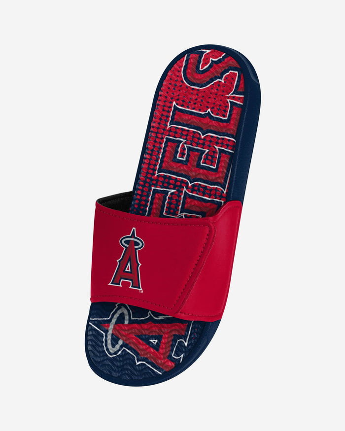 Los Angeles Angels Gradient Wordmark Gel Slide FOCO - FOCO.com