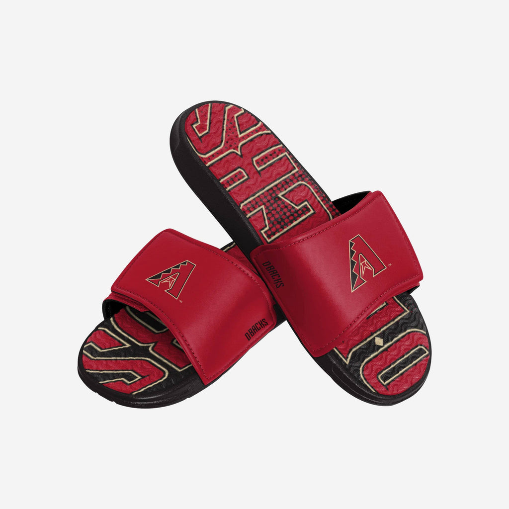 Arizona Diamondbacks Gradient Wordmark Gel Slide FOCO