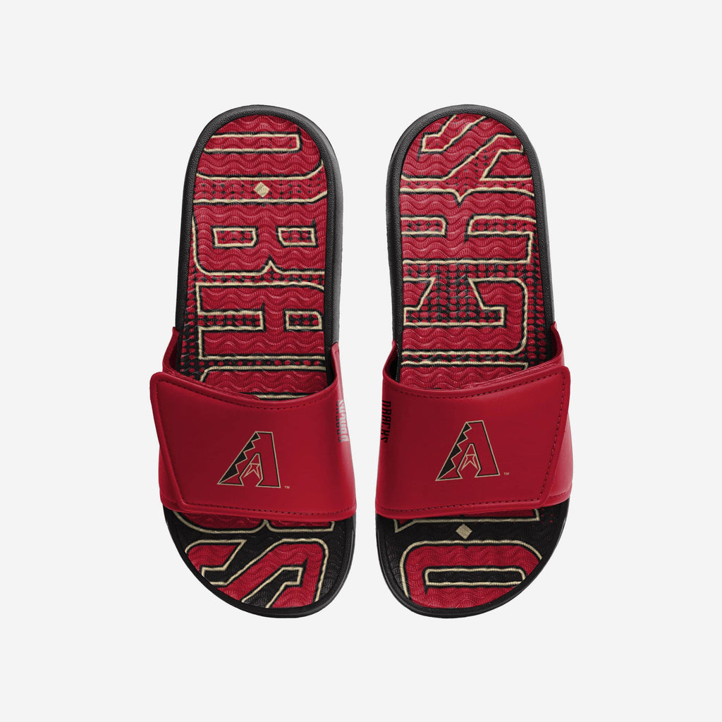 Arizona Diamondbacks Gradient Wordmark Gel Slide FOCO