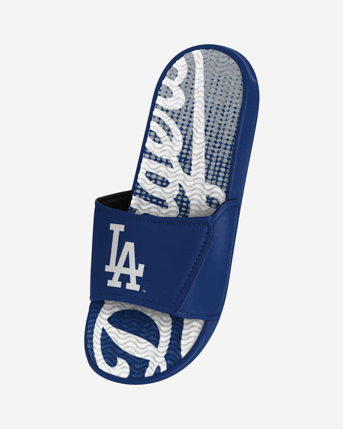 Los Angeles Dodgers Gradient Wordmark Gel Slide FOCO - FOCO.com
