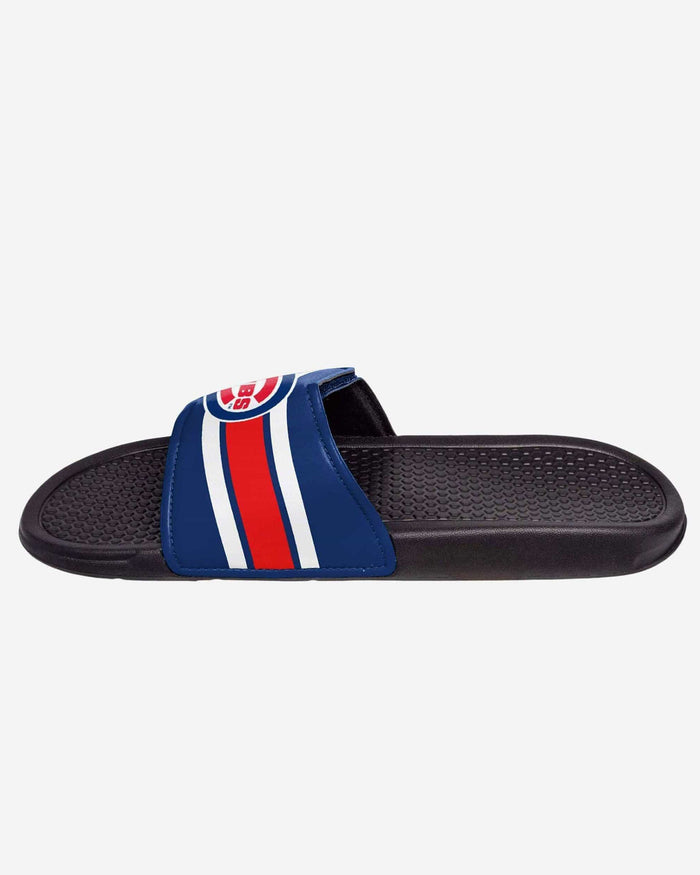 Chicago Cubs Stripe Legacy Sport Slide FOCO - FOCO.com