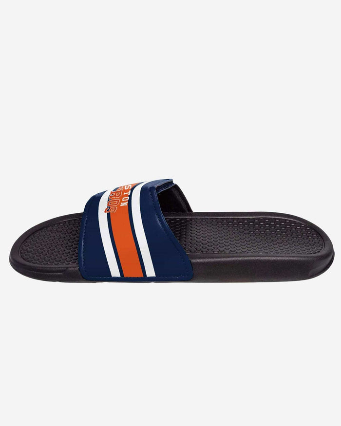 Houston Astros Stripe Legacy Sport Slide FOCO - FOCO.com