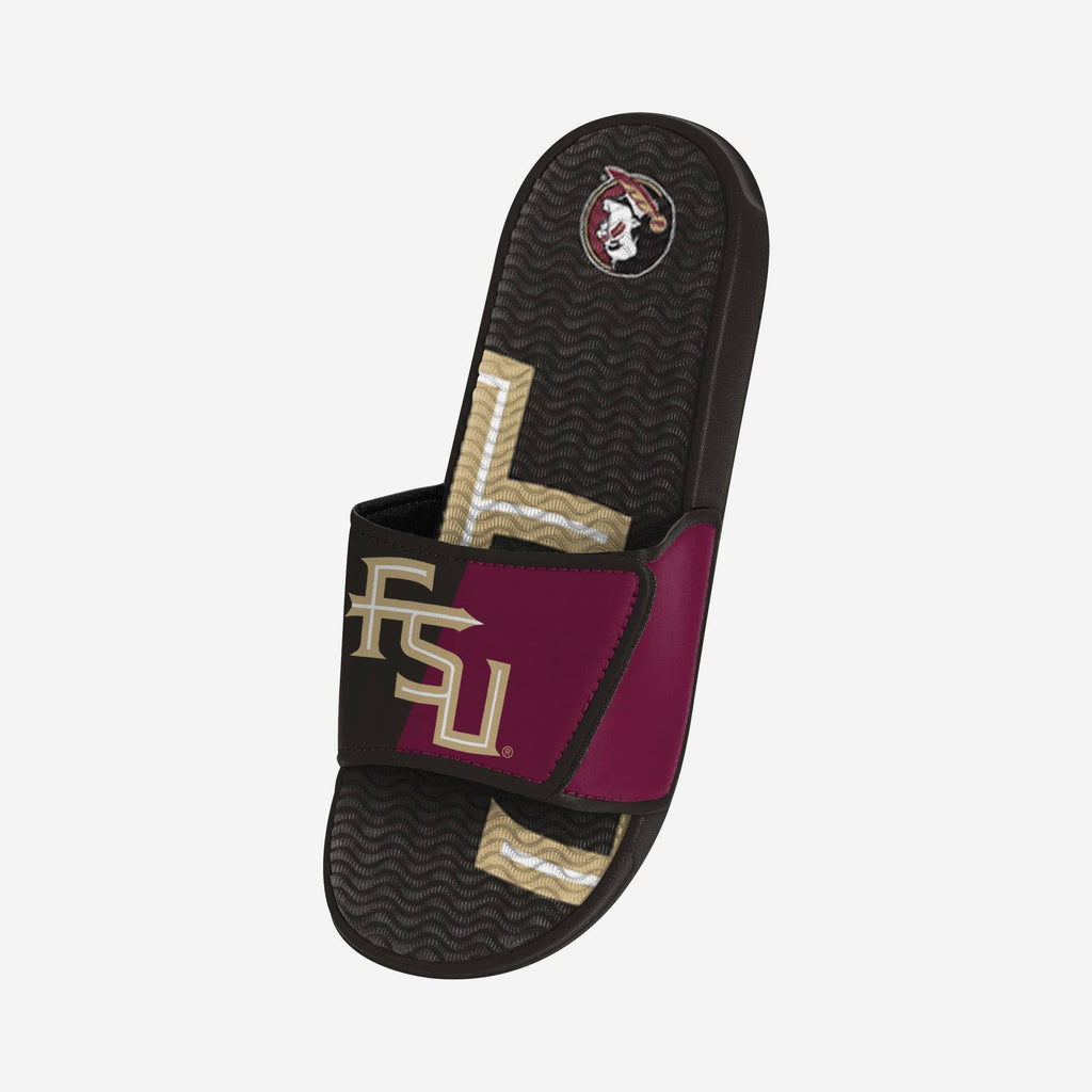 Florida State Seminoles Colorblock Big Logo Gel Slide FOCO