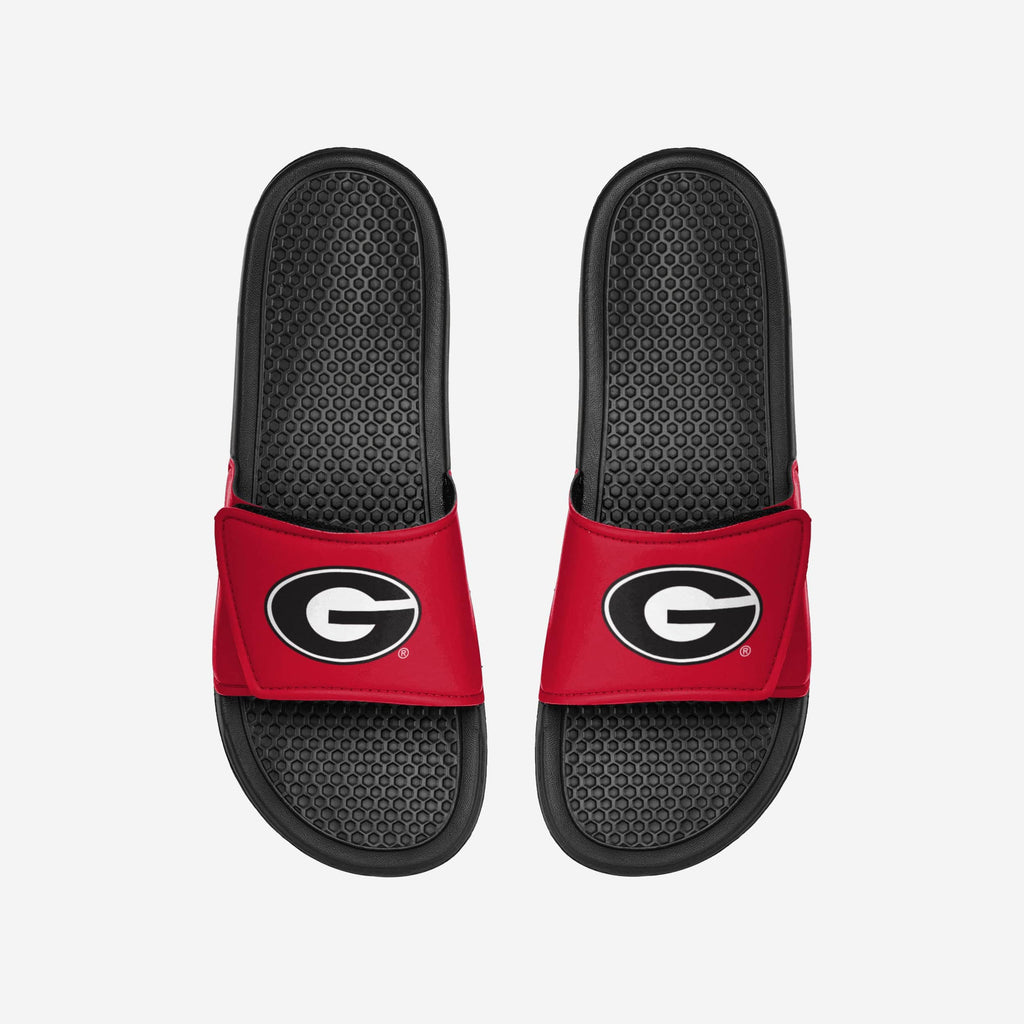 Georgia Bulldogs Cropped Big Logo Slide FOCO S - FOCO.com