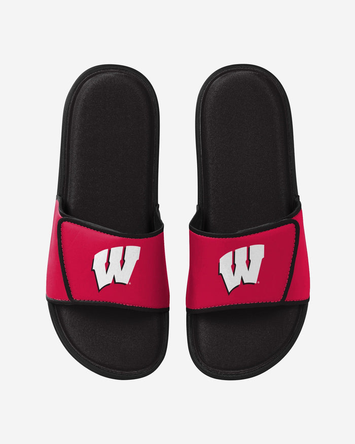 Wisconsin Badgers Foam Sport Slide FOCO S - FOCO.com