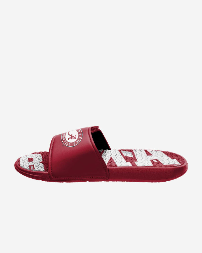Alabama Crimson Tide Bold Wordmark Gel Slide FOCO - FOCO.com