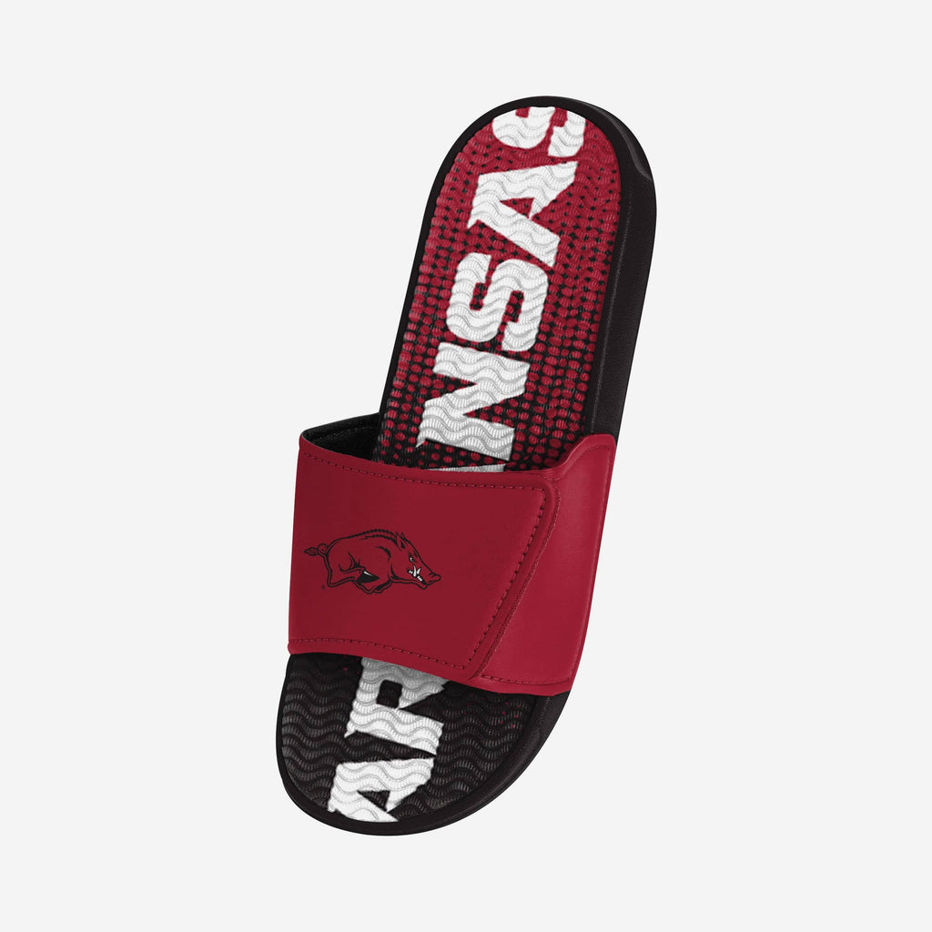 Arkansas Razorbacks Gradient Wordmark Gel Slide FOCO
