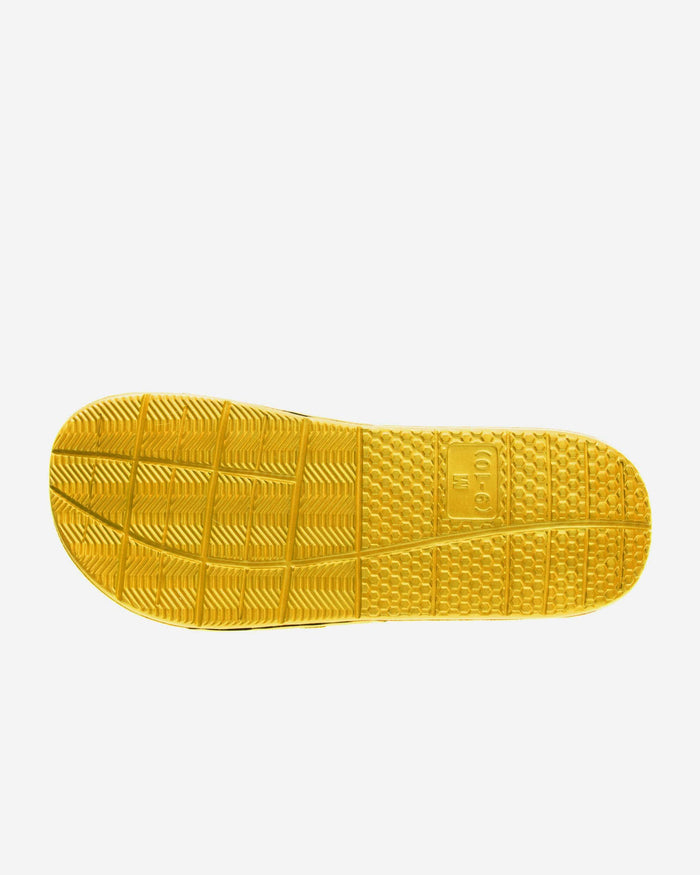 Michigan Wolverines Gradient Wordmark Gel Slide FOCO - FOCO.com