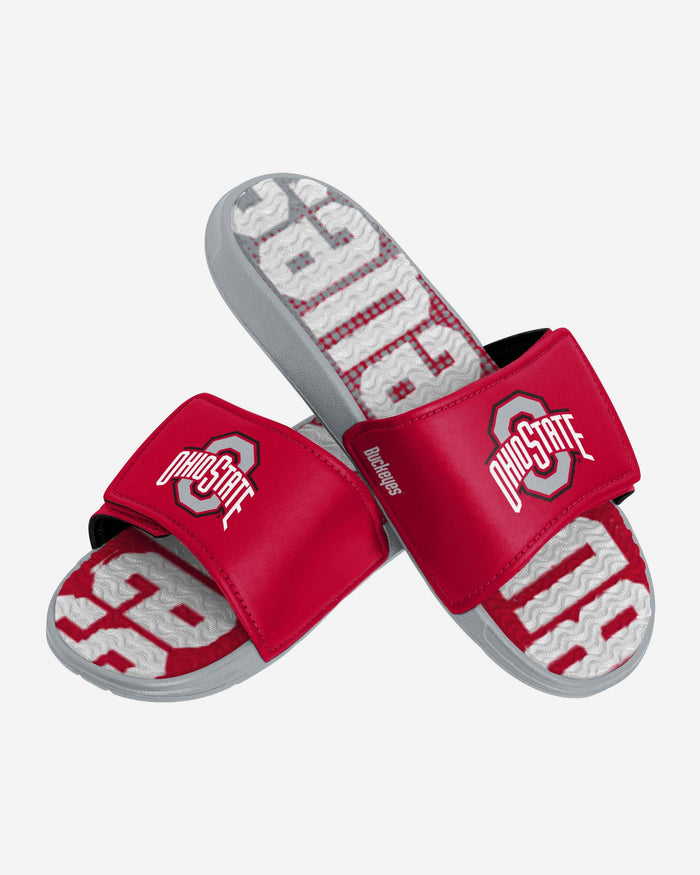 Ohio State Buckeyes Gradient Wordmark Gel Slide FOCO - FOCO.com