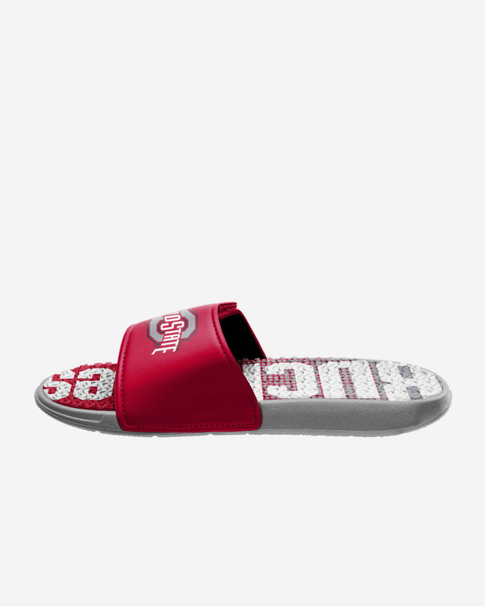 Ohio State Buckeyes Gradient Wordmark Gel Slide FOCO - FOCO.com