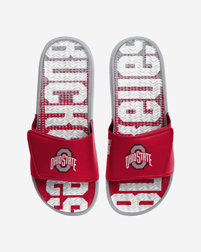 Ohio State Buckeyes Gradient Wordmark Gel Slide FOCO S - FOCO.com
