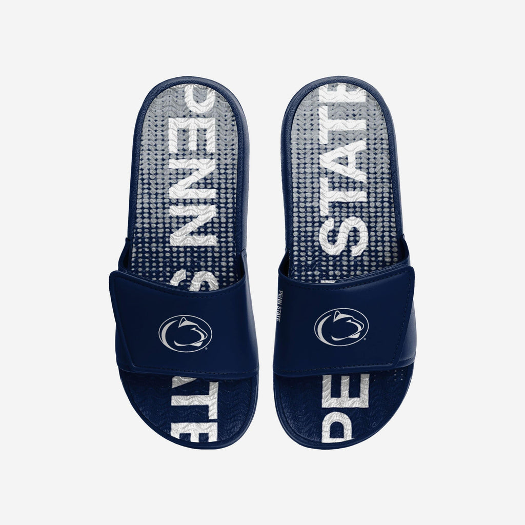 Penn State Nittany Lions Gradient Wordmark Gel Slide FOCO S - FOCO.com