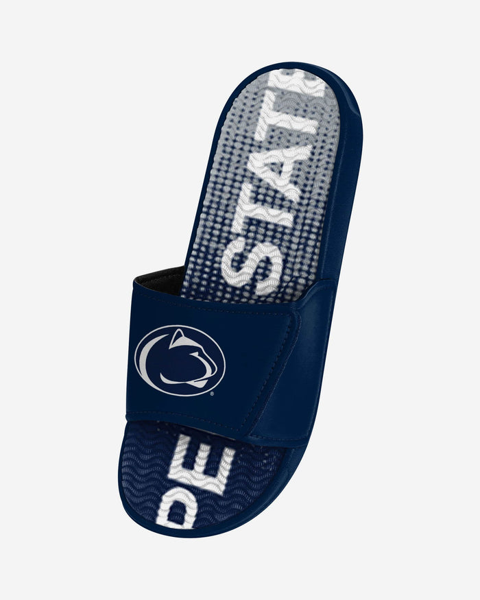 Penn State Nittany Lions Gradient Wordmark Gel Slide FOCO - FOCO.com
