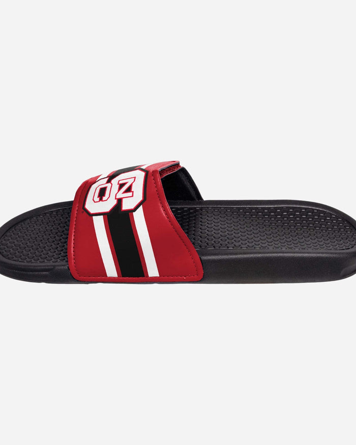 NC State Wolfpack Stripe Legacy Sport Slide FOCO - FOCO.com